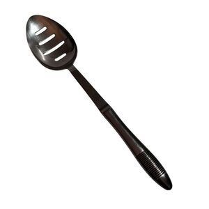 Vintage Regent Sheffield Japan Stainless Steel Slotted Spoon 12 inch Sturdy